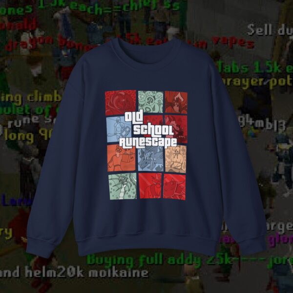10194983854605958030_2048_custom.jpeg Old School Runescape Panel Style - Sweatshirt
