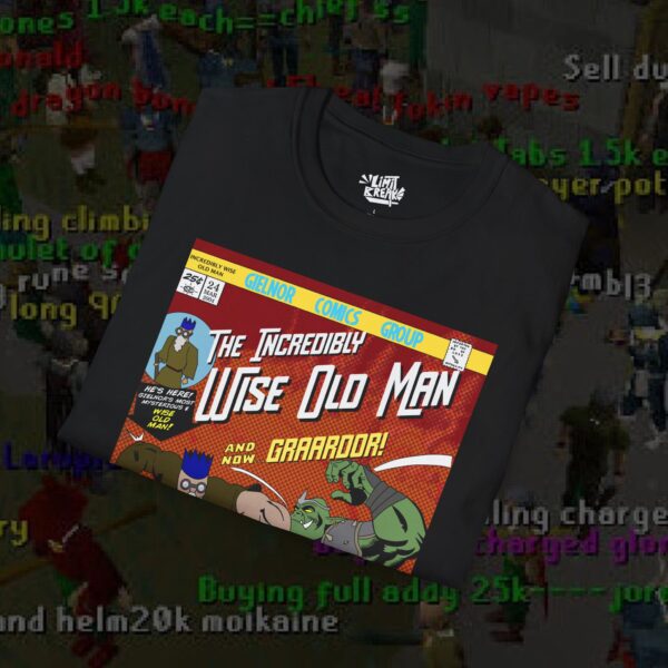 11145881038353321147_2048_custom.jpeg Old School Runescape Wise Man Comic - Tee