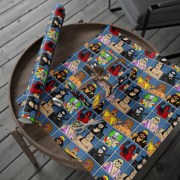 12814615411468285286_4096.jpeg Pro Wrestling Classic Wrestler - Gift Wrap