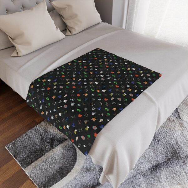 14612700815098126404_2048.jpeg Runescape Skills Print - Microfiber Blanket