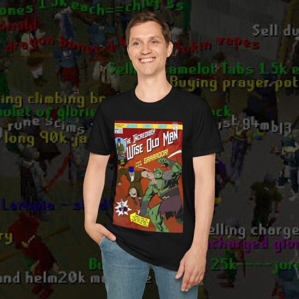 15555682423799564031_2048_custom.jpeg Old School Runescape Wise Man Comic - Tee