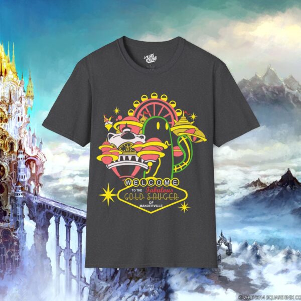 Final Fantasy XIV Manderville Gold Saucer Colored - Tee