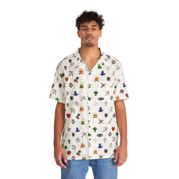 Runescape Skills Print - Hawaiian Shirt