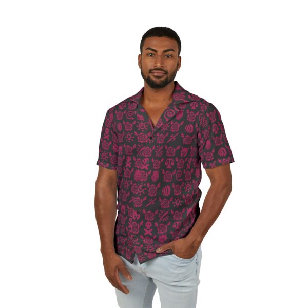 16478498230778375928_2048.jpeg OSRS Runescape Tribal Print - Hawaiian Shirt
