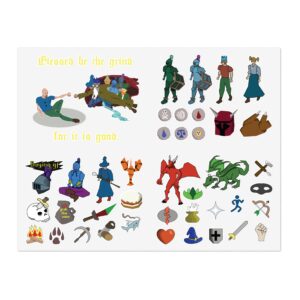 17089310552628339211_2048.jpeg Runescape Sticker Sheet # 1