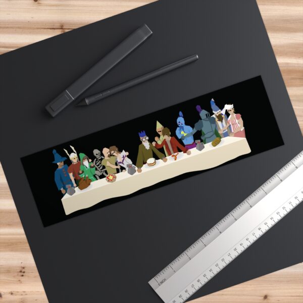 17922642216911005311_2048.jpeg Old School Runescape Last Supper - Bumper Sticker