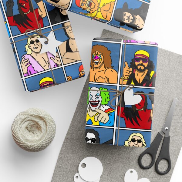 18315262322371900865_4096.jpeg Pro Wrestling Classic Wrestler - Gift Wrap