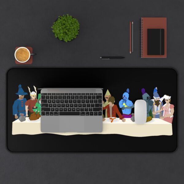 2898871512649437959_2048.jpeg Old School Runescape Last Supper - Desk Mat