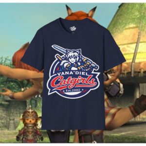 2912928354885754942_2048_custom.jpeg Final Fantasy XI Vanadiel Catgirls - Tee
