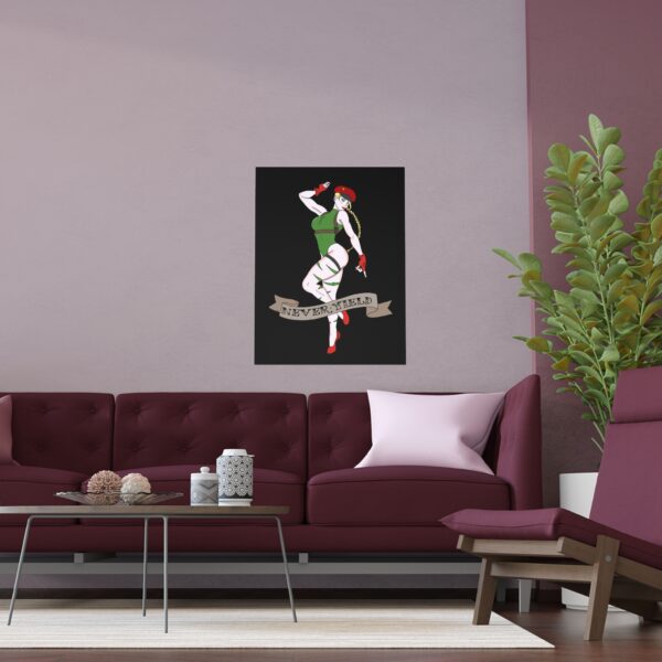Street Fighter Pin Up Cammy - Print