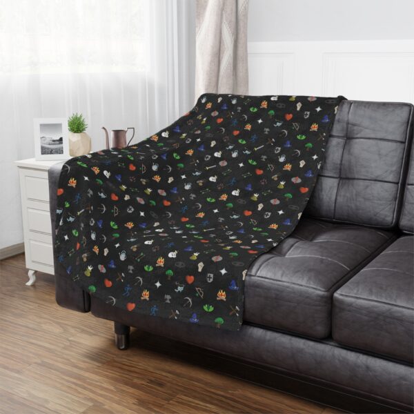4720479492239274570_2048.jpeg Runescape Skills Print - Microfiber Blanket