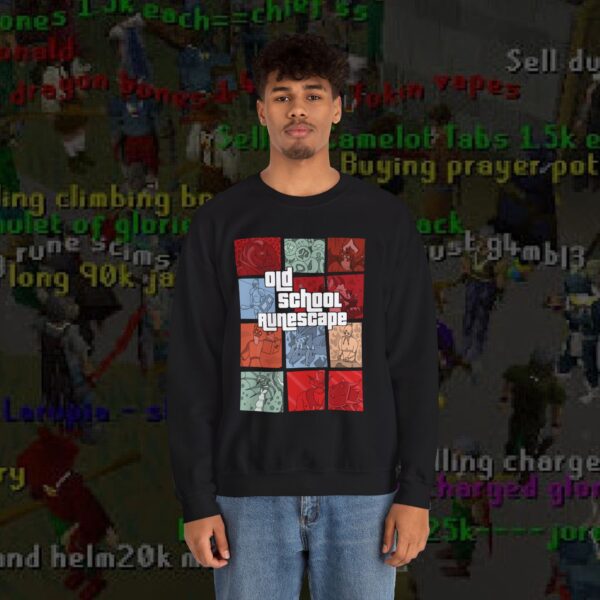 4775672138453757201_2048_custom.jpeg Old School Runescape Panel Style - Sweatshirt