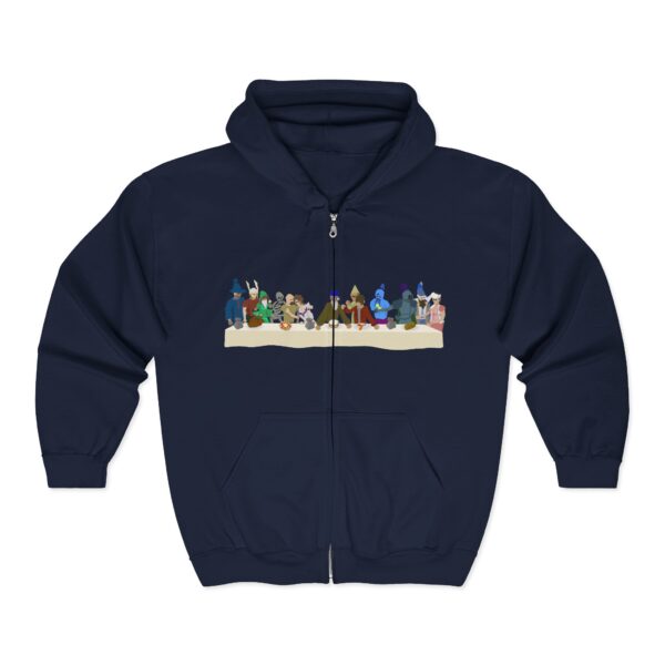 4783502453499601956_2048.jpeg Old School Runescape Last Supper - Zip Hoodie