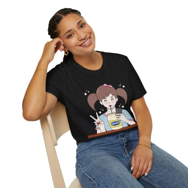 Girl Drinking Mayo - Tee