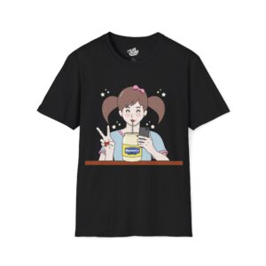 6329942394482102514_2048_custom.jpeg Girl Drinking Mayo - Tee