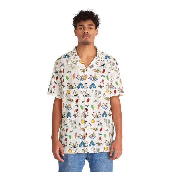 7439854763863118115_2048.jpeg Final Fantasy Moogle Summer Fun - Hawaiian Shirt