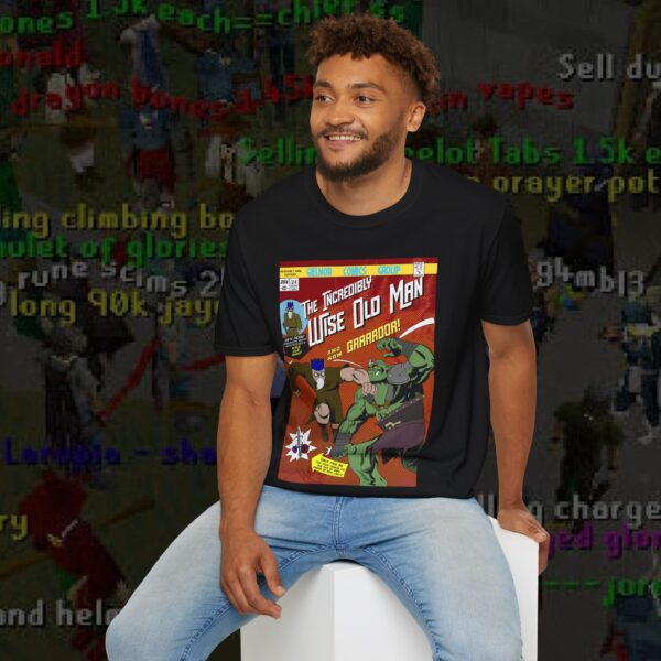 7673315956587096136_2048_custom.jpeg Old School Runescape Wise Man Comic - Tee