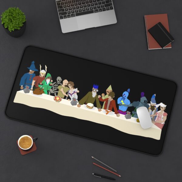 768141958780367252_2048.jpeg Old School Runescape Last Supper - Desk Mat
