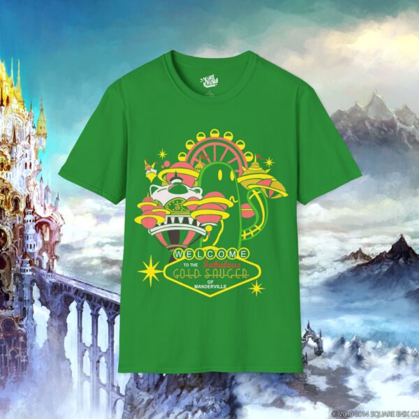 Final Fantasy XIV Manderville Gold Saucer Colored - Tee